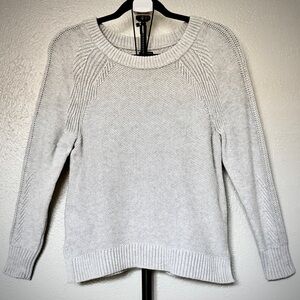 GAP Heather Gray Women's Crew Neck Sweater
